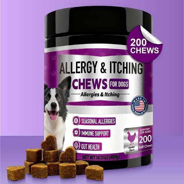 ALLERGY & ITCHING CHEWS FOR DOGS
